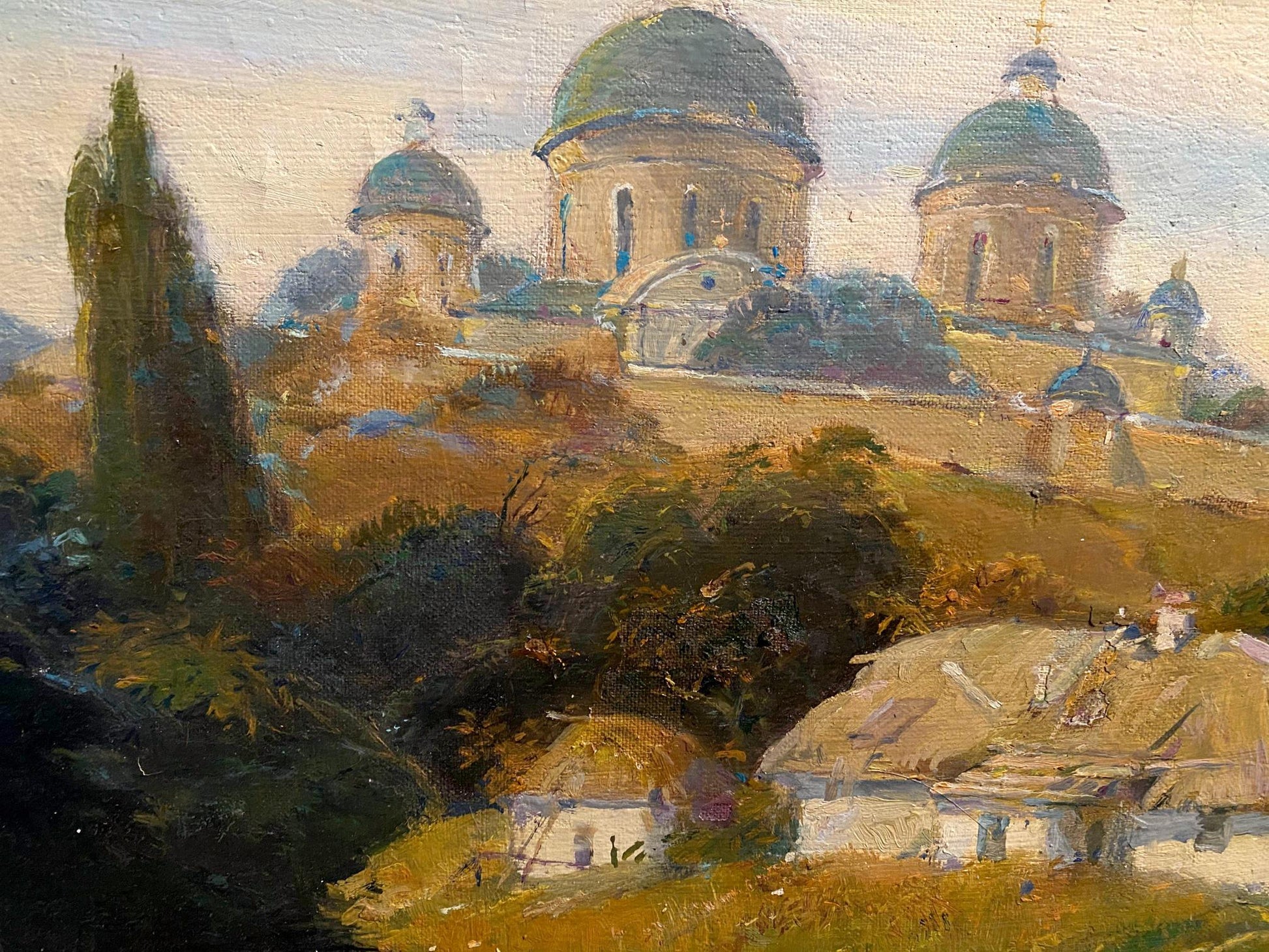 oil houses art