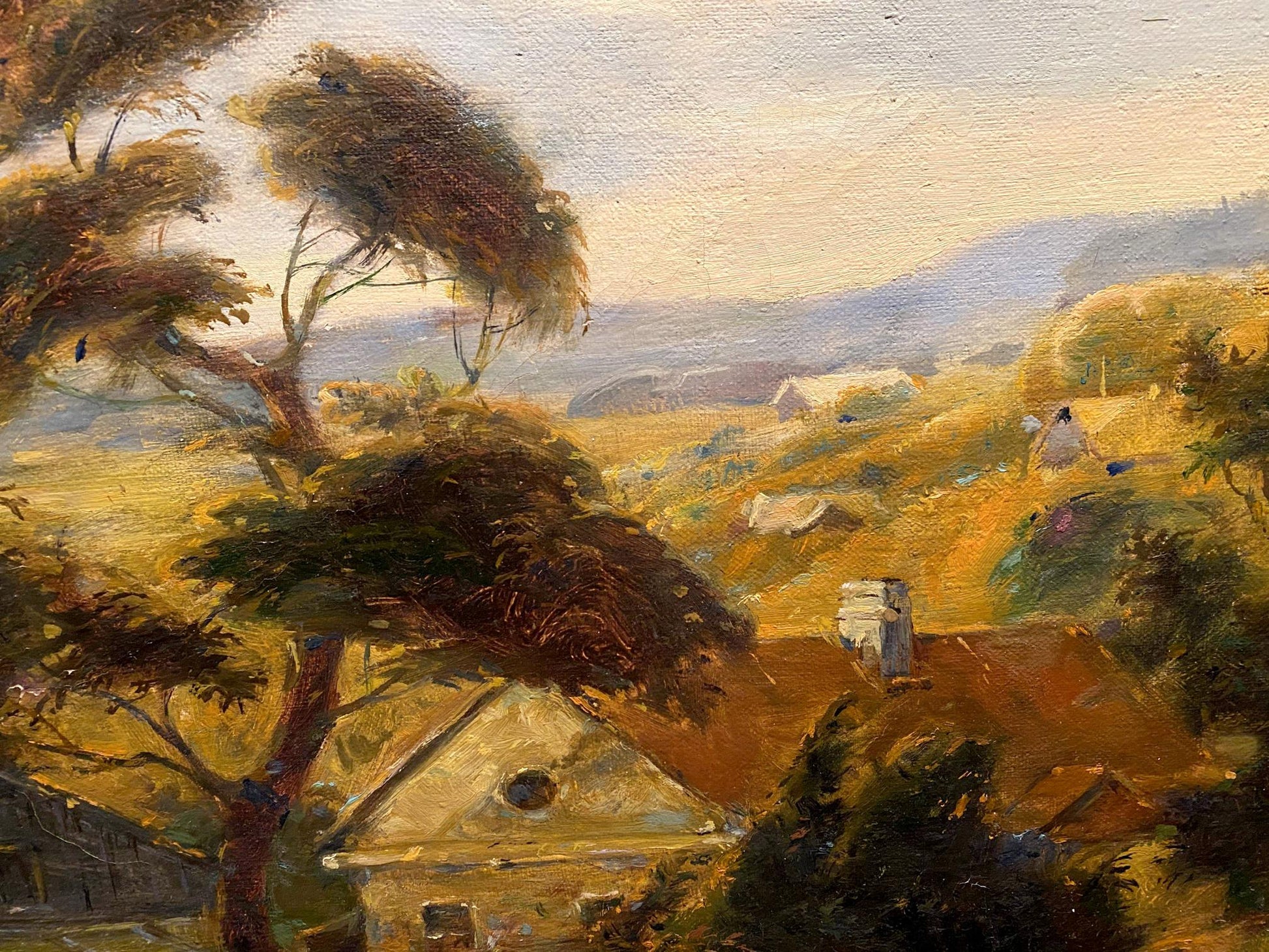 oil village landscape