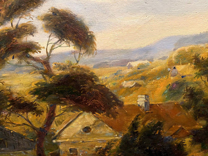 oil village landscape