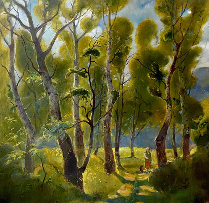 oil painting July noon buy