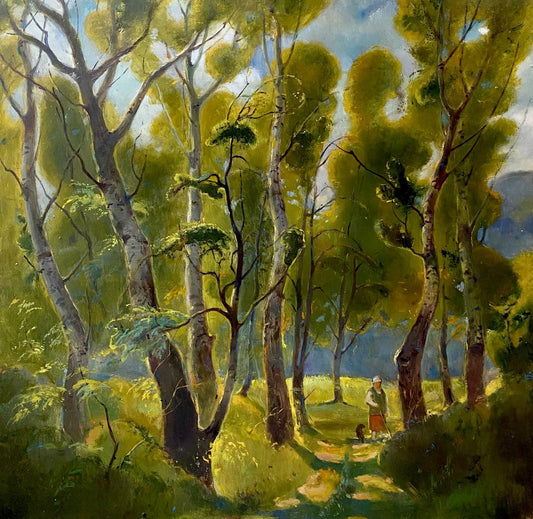 oil painting July noon buy