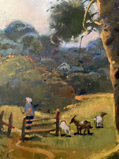 oil animal painting