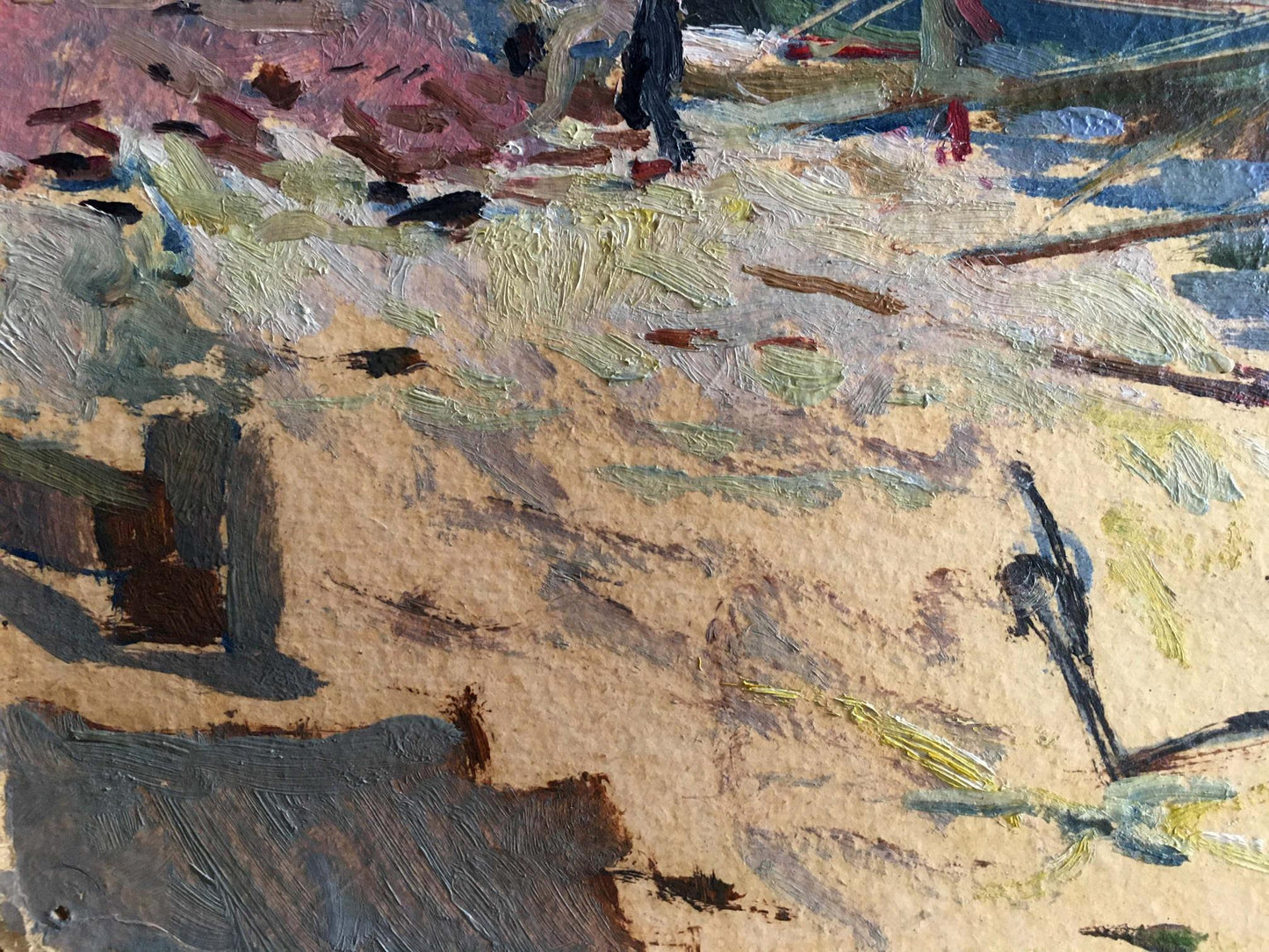 Canvas created by Petr Stepanovich Sulimenko