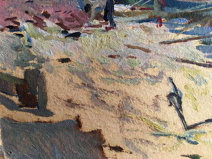 Canvas created by Petr Stepanovich Sulimenko