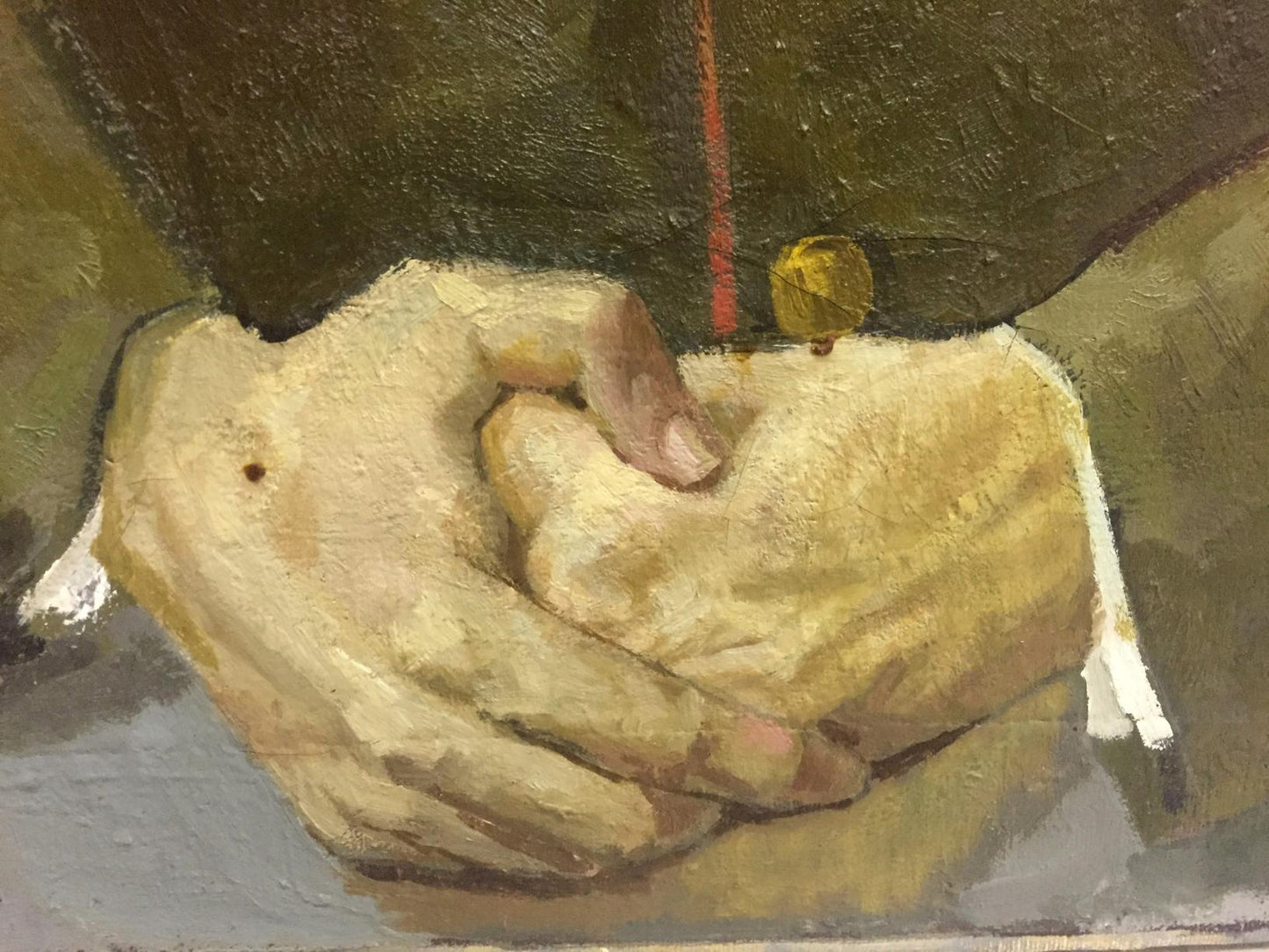 Oil painting Portrait of Kirponos M.  Shirokov Anatoly Georgievich