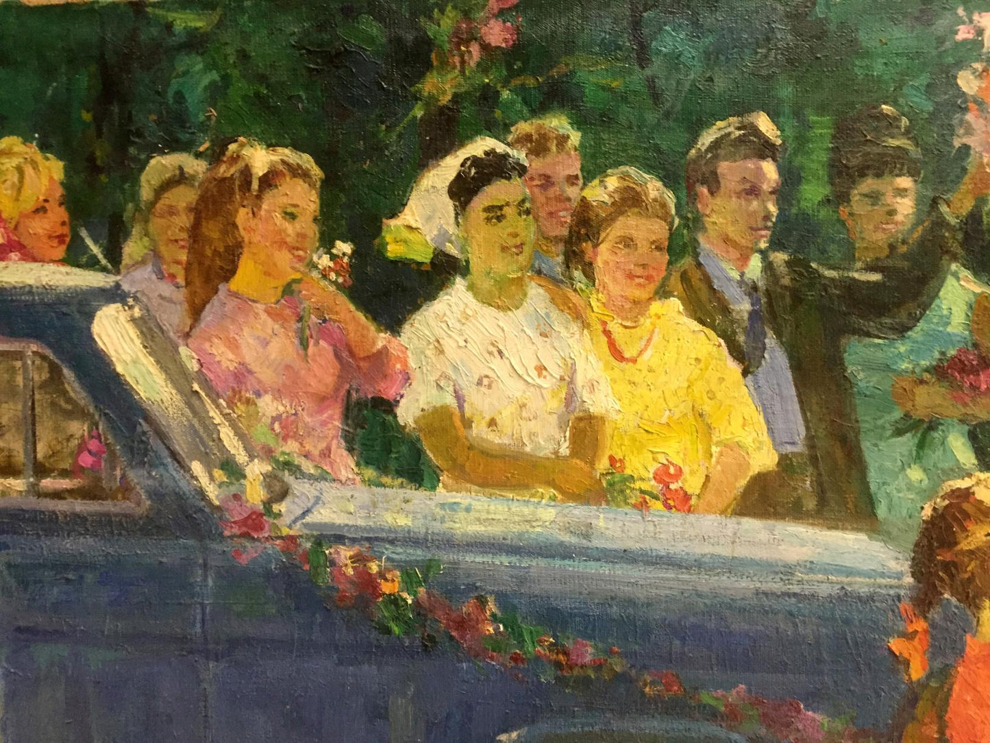 Oil painting Wedding Khitrova Tamara Aleksandrovna