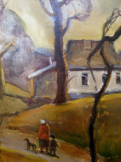 houses painting