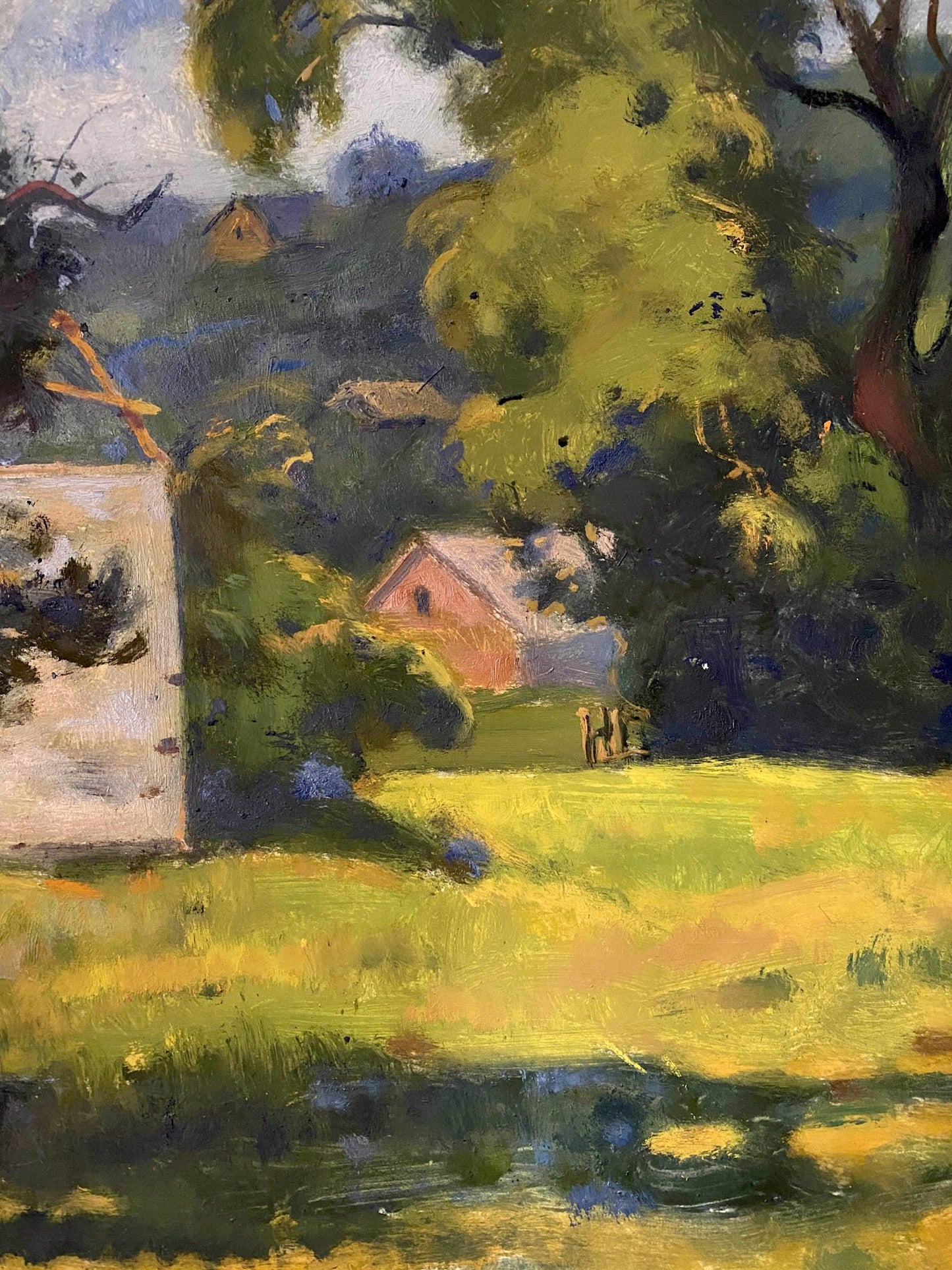 oil summer painting