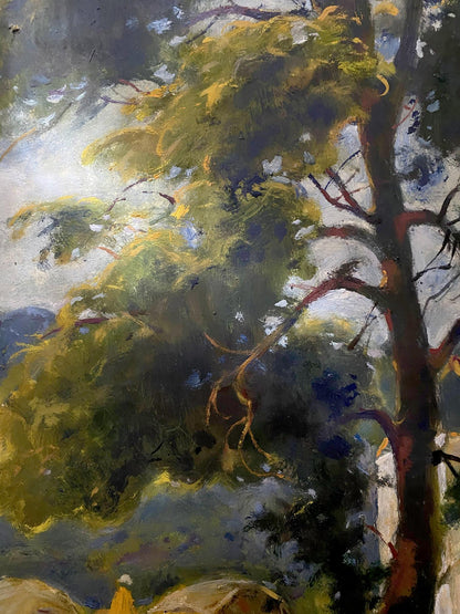 oil forest landscape