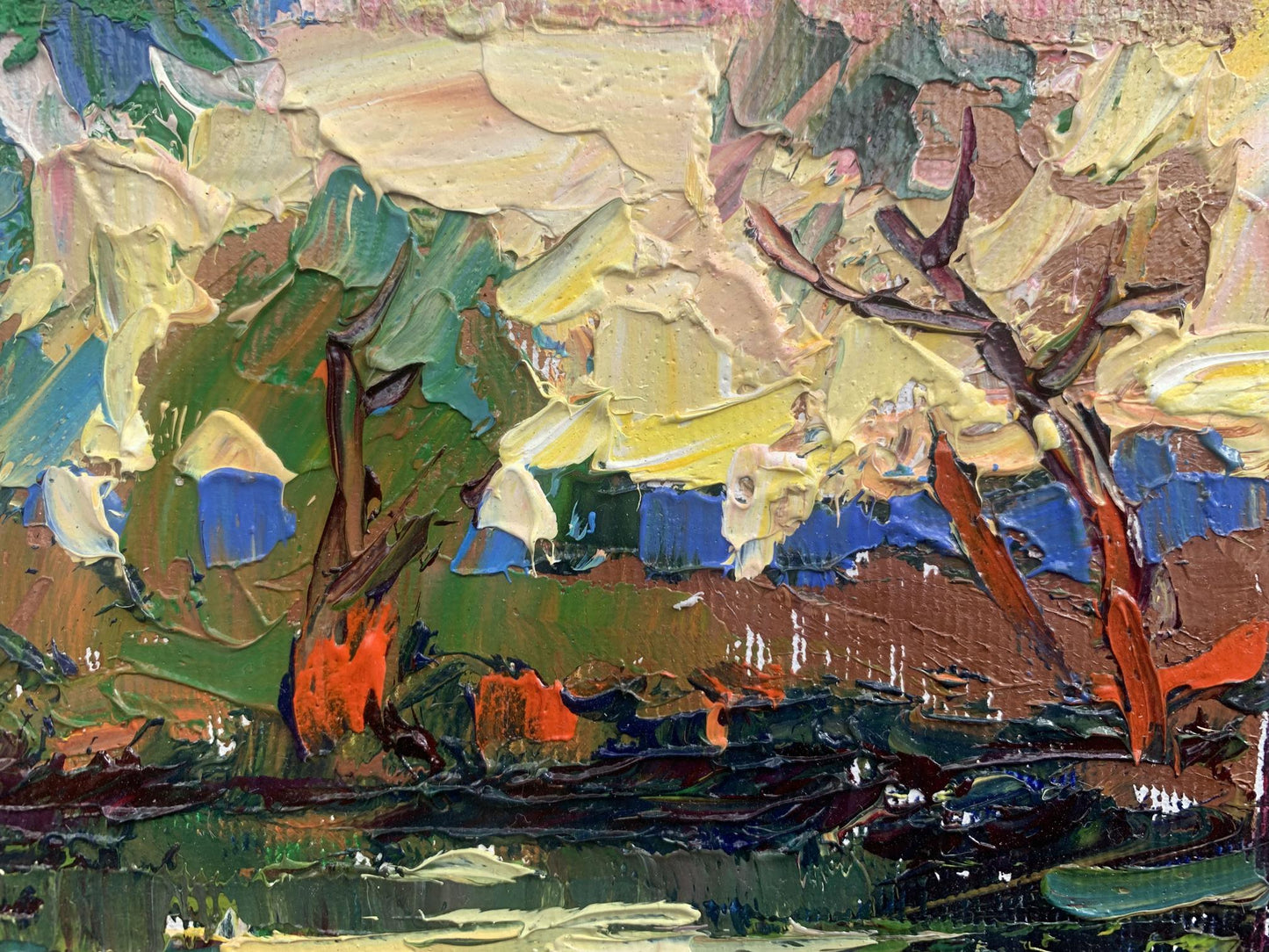 Oil Painting Nature Landscape 