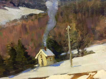 Oil painting On a day off Mikhail Kobylenkov