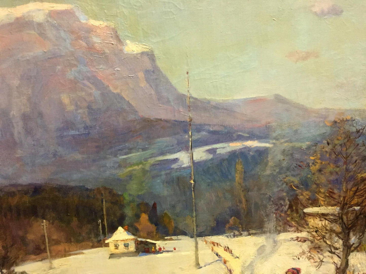 Oil painting On a day off Mikhail Kobylenkov