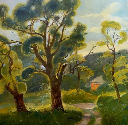 Oil painting May greens buy