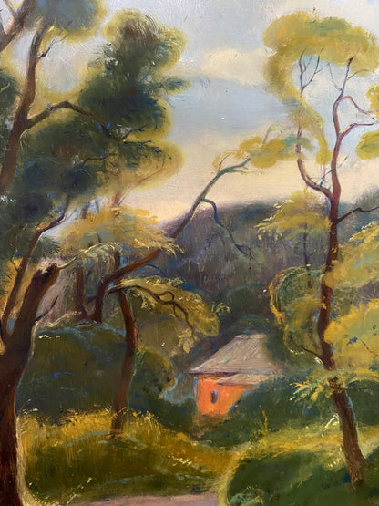 forest painting