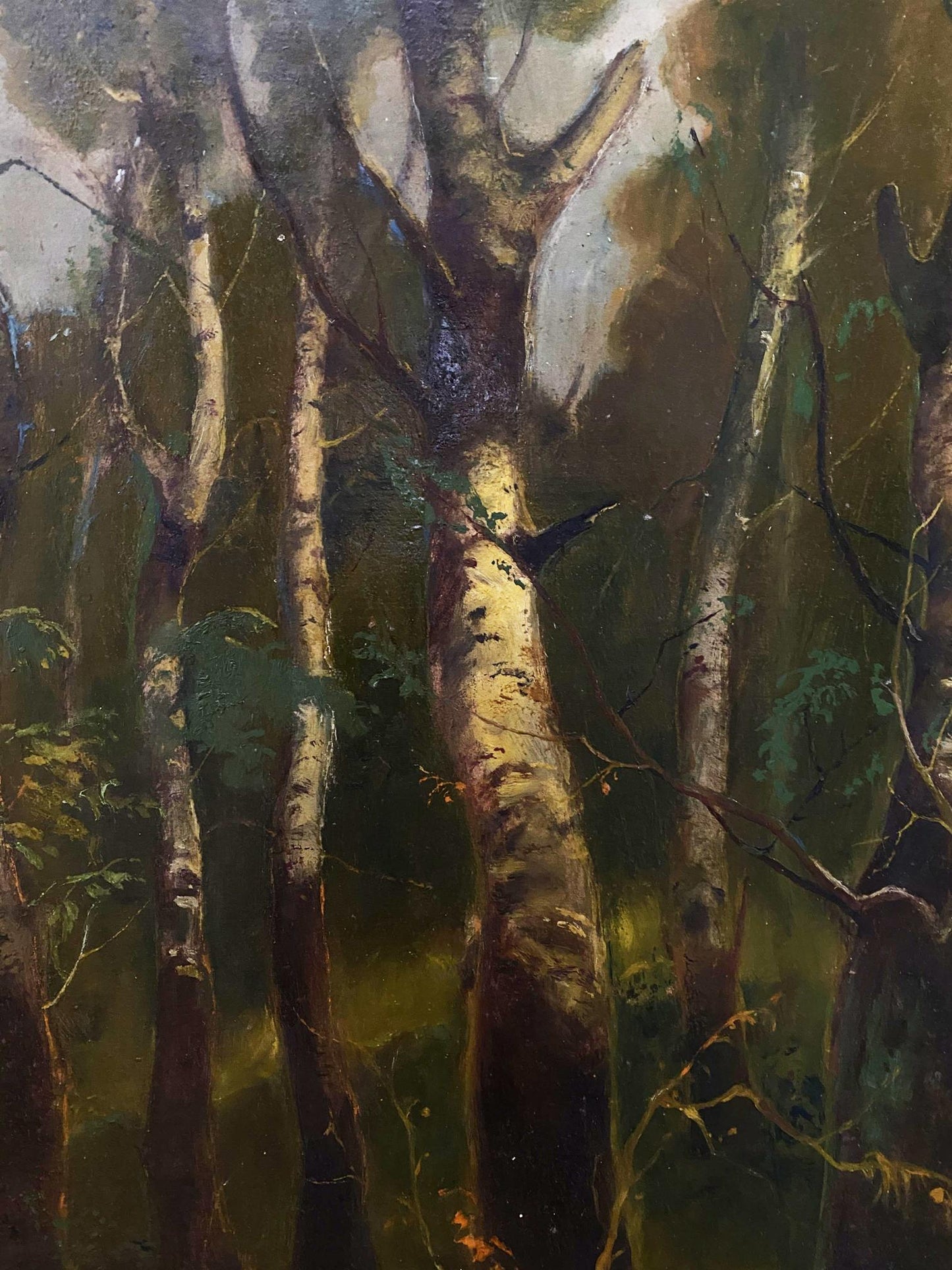 forest painting