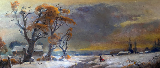 Oil painting February buy