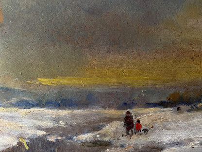 winter landscape art