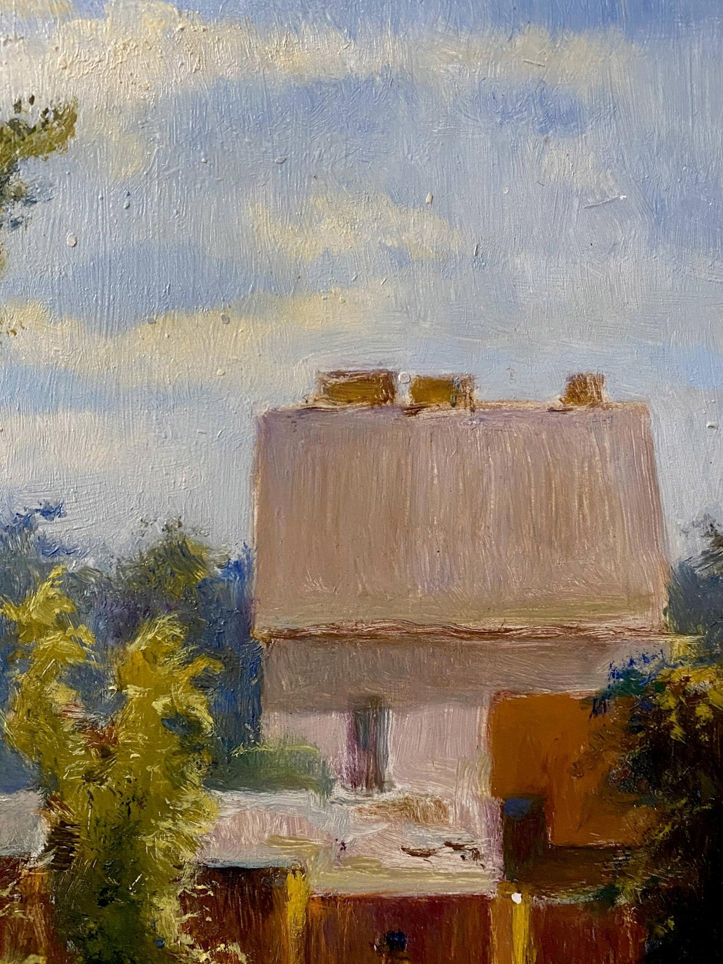 village painting