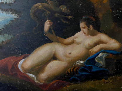 oil nude portrait