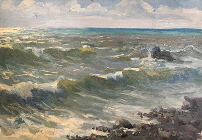 Oil painting Seascape Kolosov Valentin Osipovich