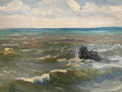 Oil painting Seascape Kolosov Valentin Osipovich