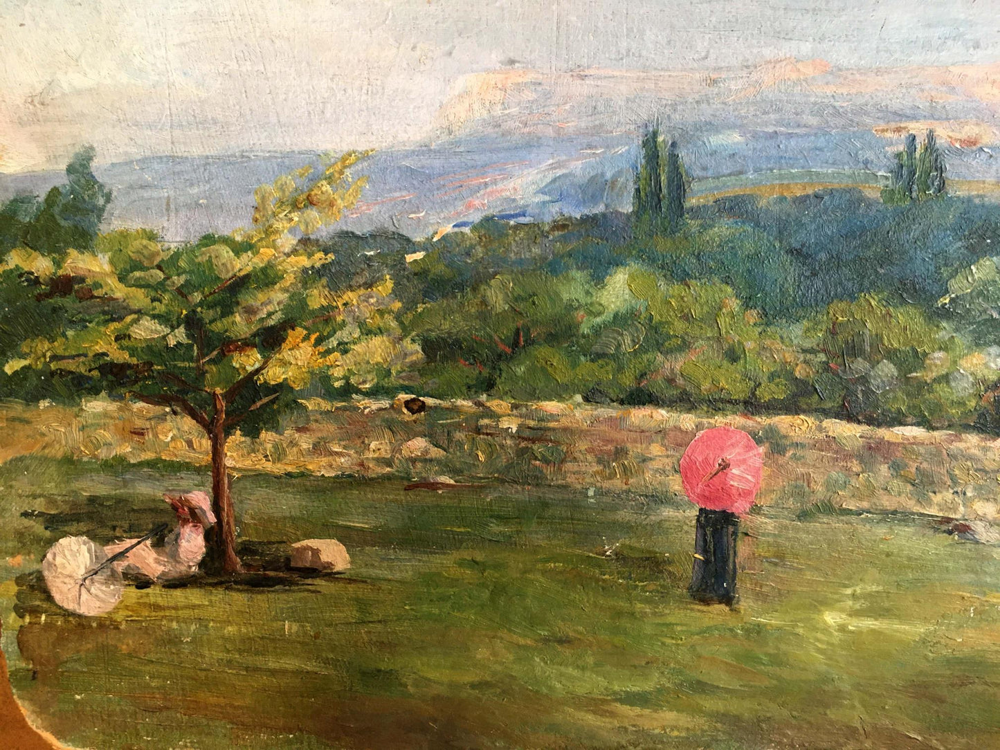 Oil painting In the garden Andrey Simor