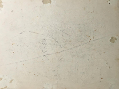 Pencil painting House with a well Dmitry Lednev