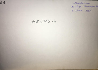 Watercolor painting Nature's Retreat Viktor Mikhailichenko