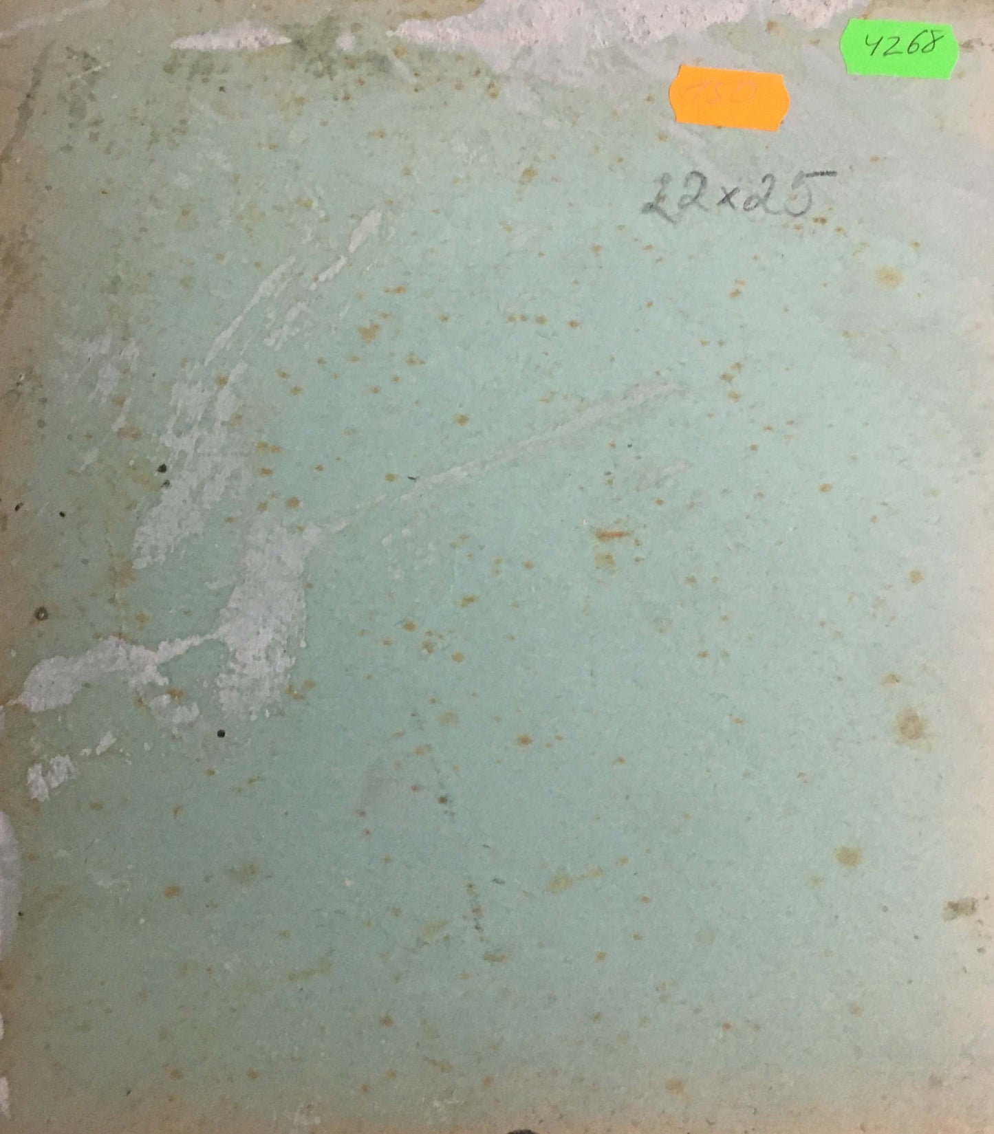 Oil painting The house is hidden among the trees Unknown artist