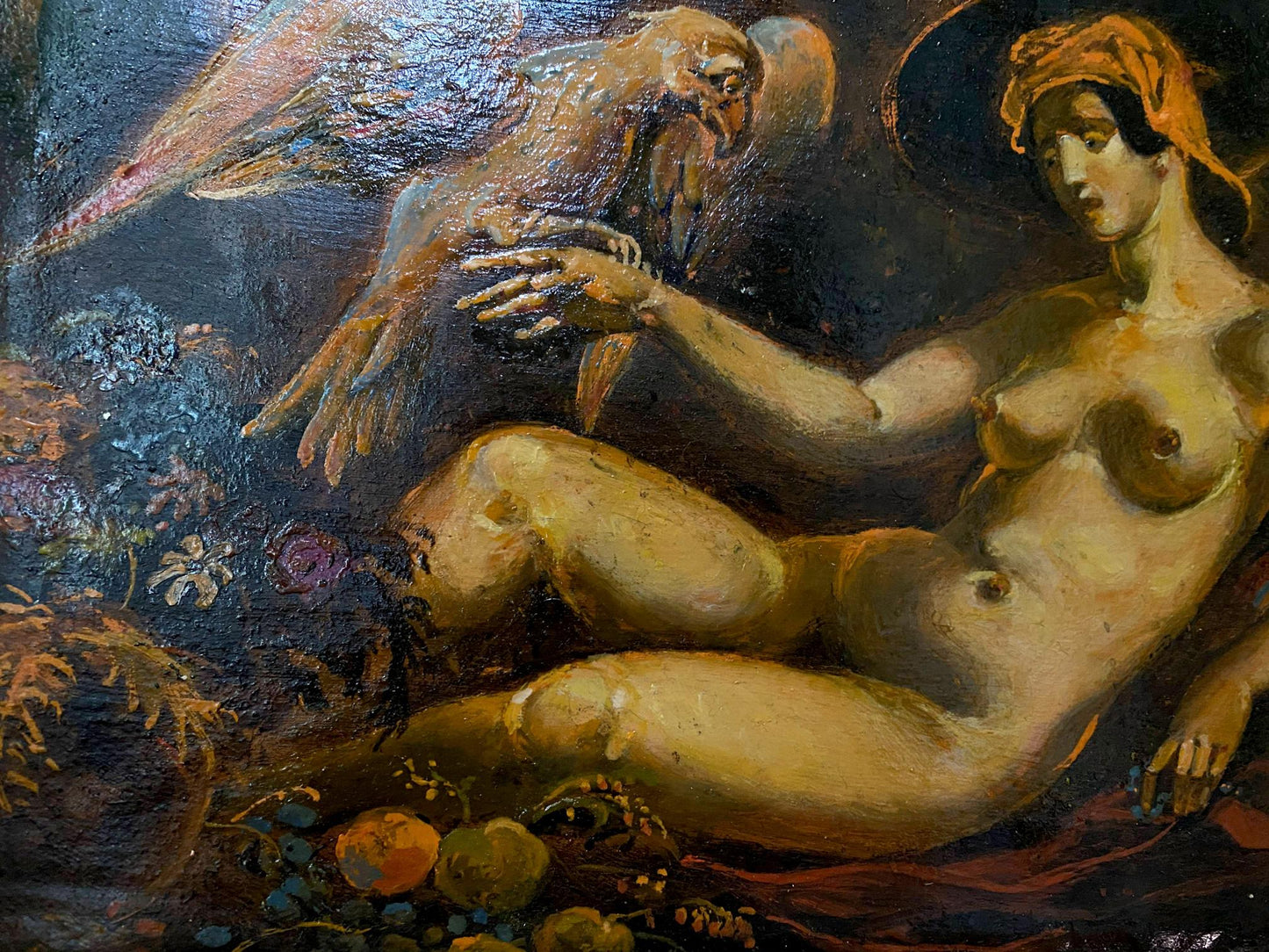 oil nude portrait