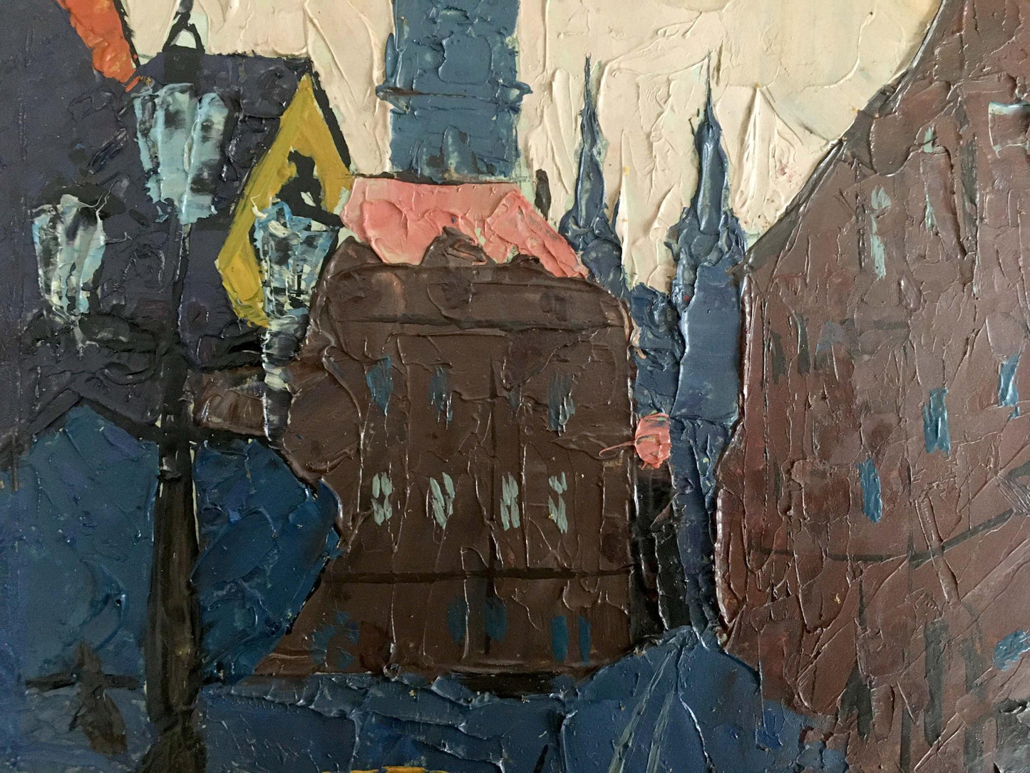 Oil painting London landscape Litvin Vitaliy Sviridovich