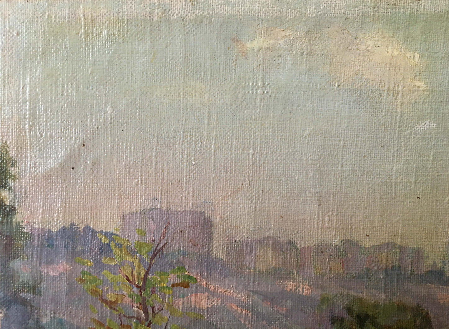 Oil painting Nevkrytyy Denis Nikiforovich Way home