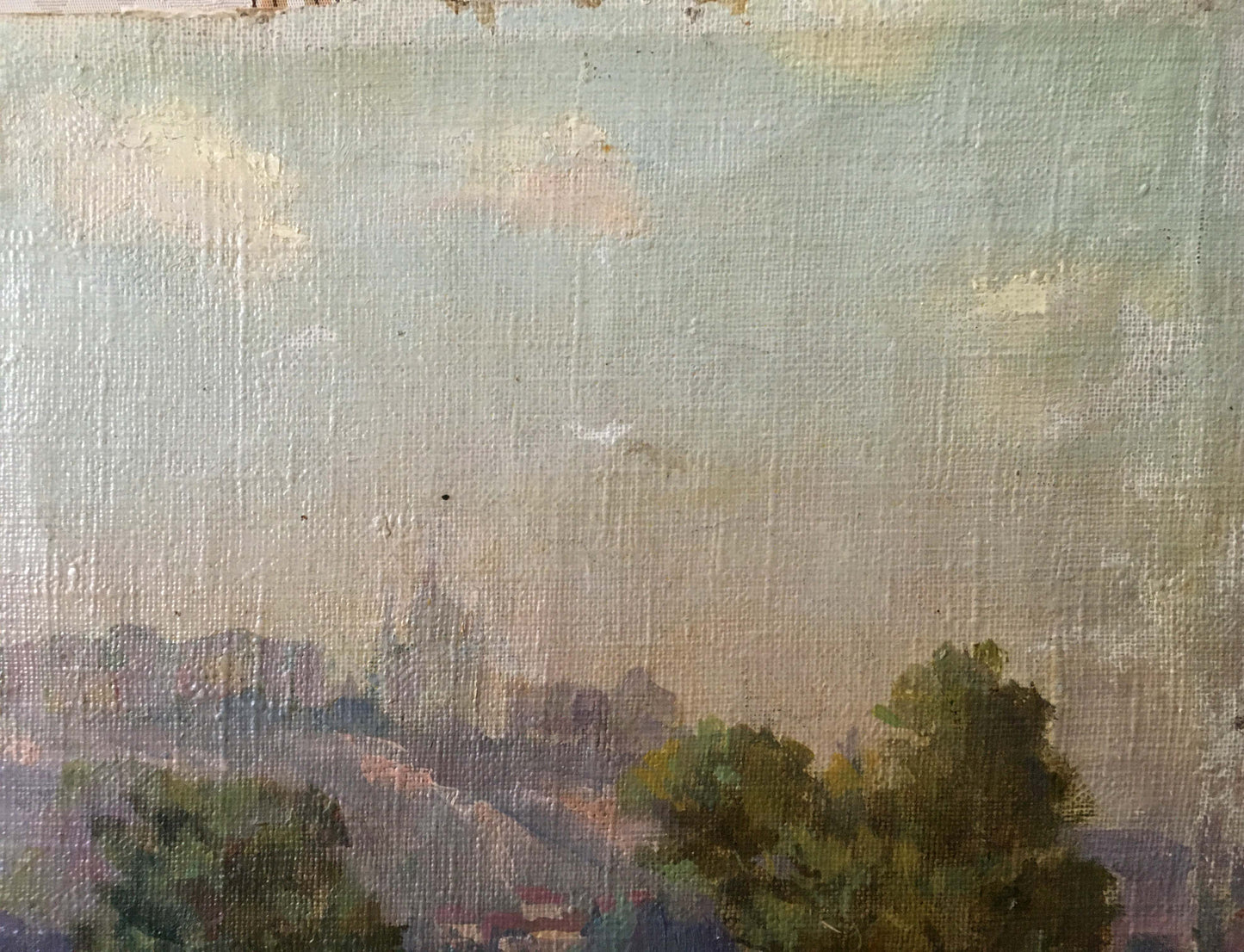 Oil painting Nevkrytyy Denis Nikiforovich Way home