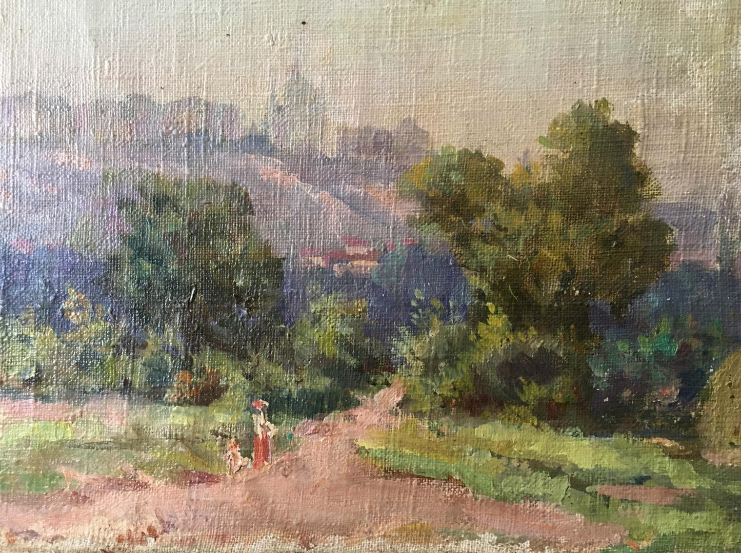 Oil painting Nevkrytyy Denis Nikiforovich Way home