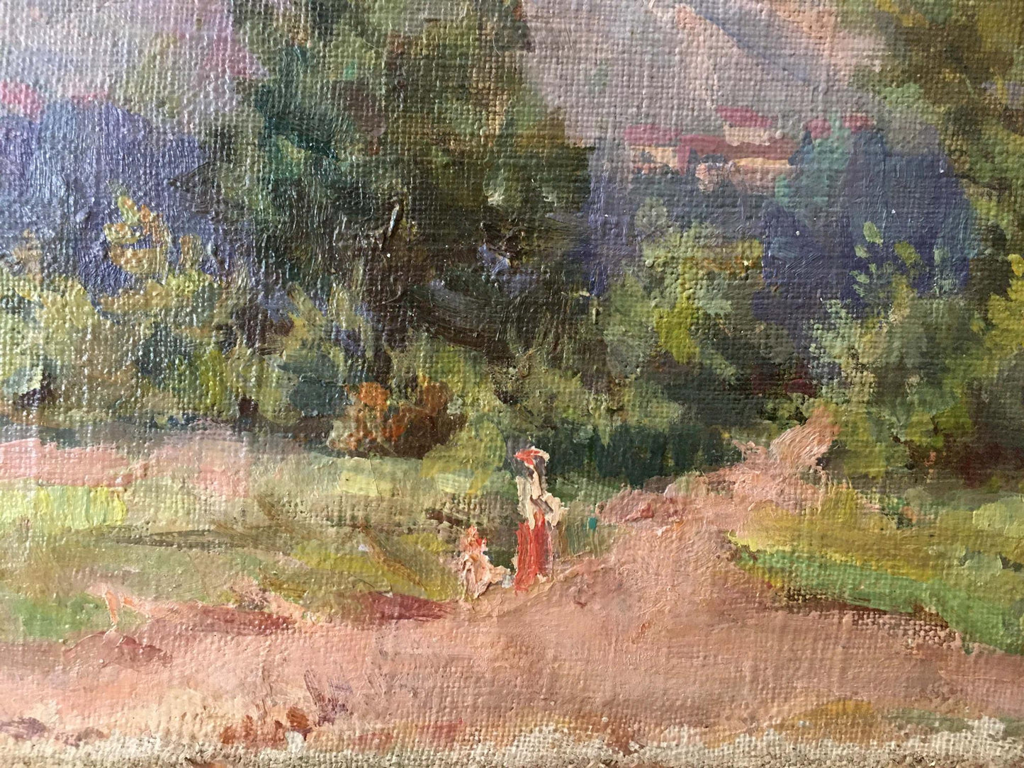 Oil painting Nevkrytyy Denis Nikiforovich Way home