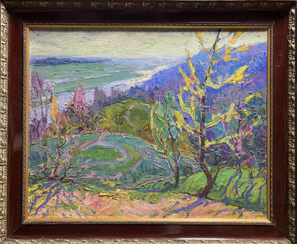 Oil painting Spring day Glushchenko Nikolai Petrovich