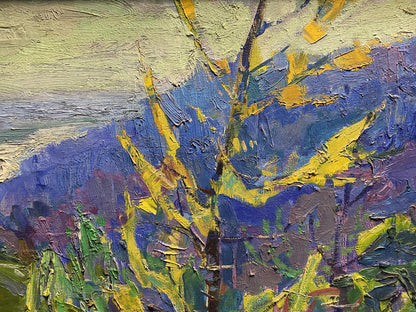 Oil painting Spring day Glushchenko Nikolai Petrovich