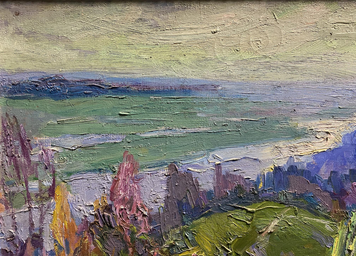 Oil painting Spring day Glushchenko Nikolai Petrovich