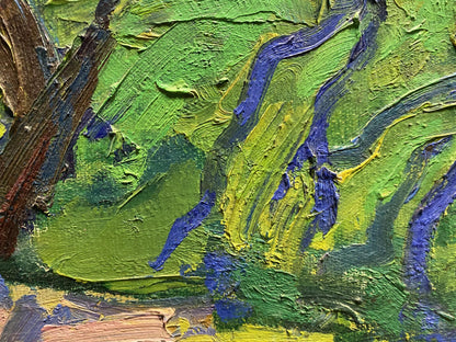 Oil painting Spring day Glushchenko Nikolai Petrovich