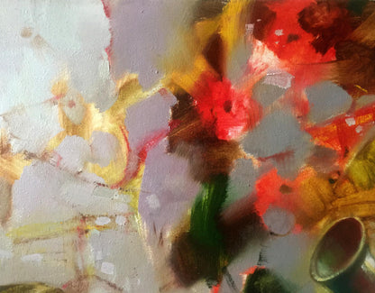Abstract oil painting Morning Anatoly Tarabanov