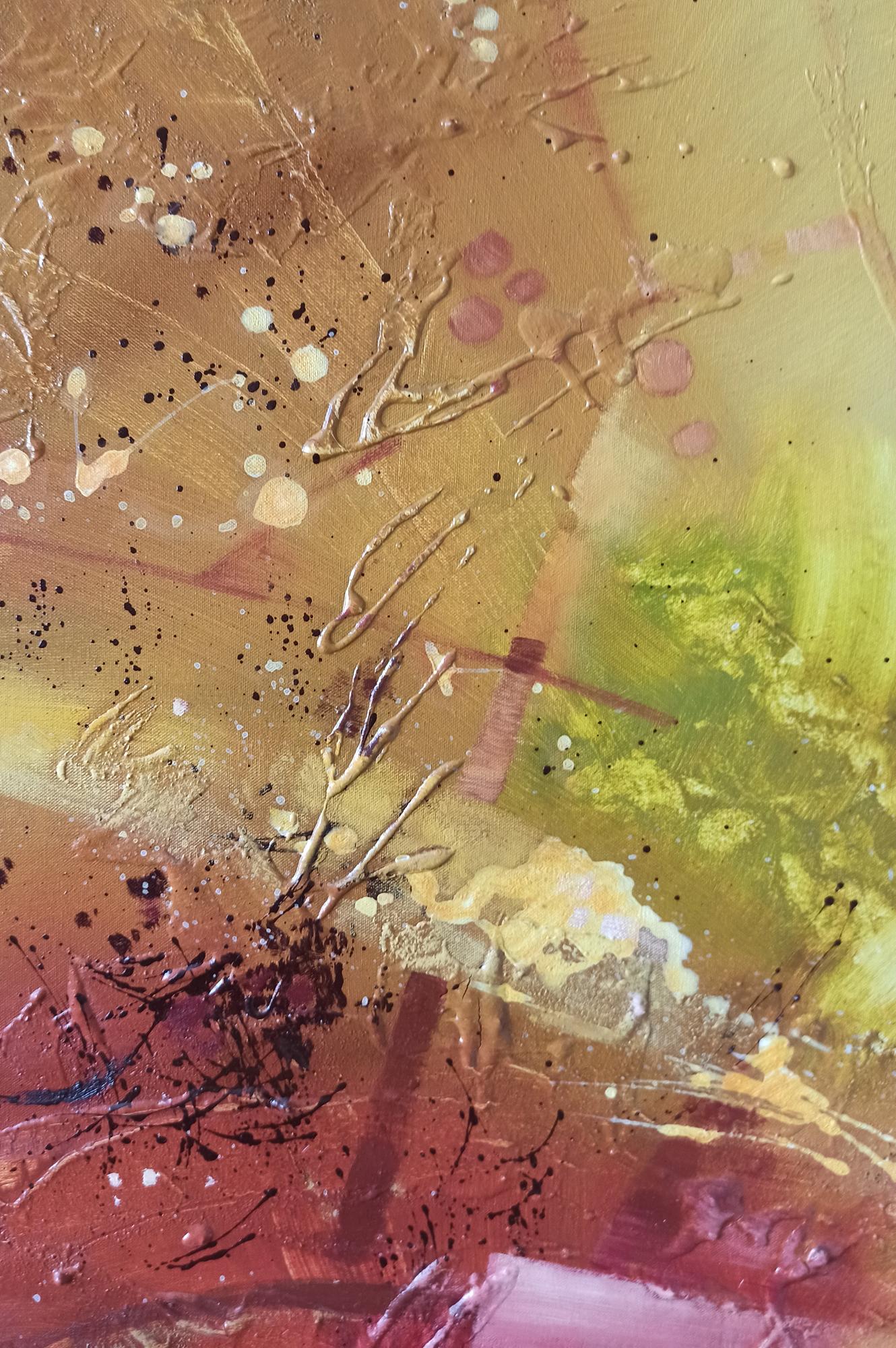 Abstract oil painting Awakening Anatoly Tarabanov