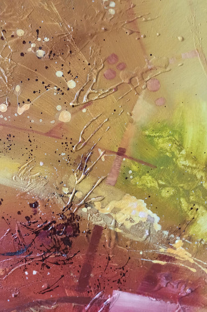 Abstract oil painting Awakening Anatoly Tarabanov