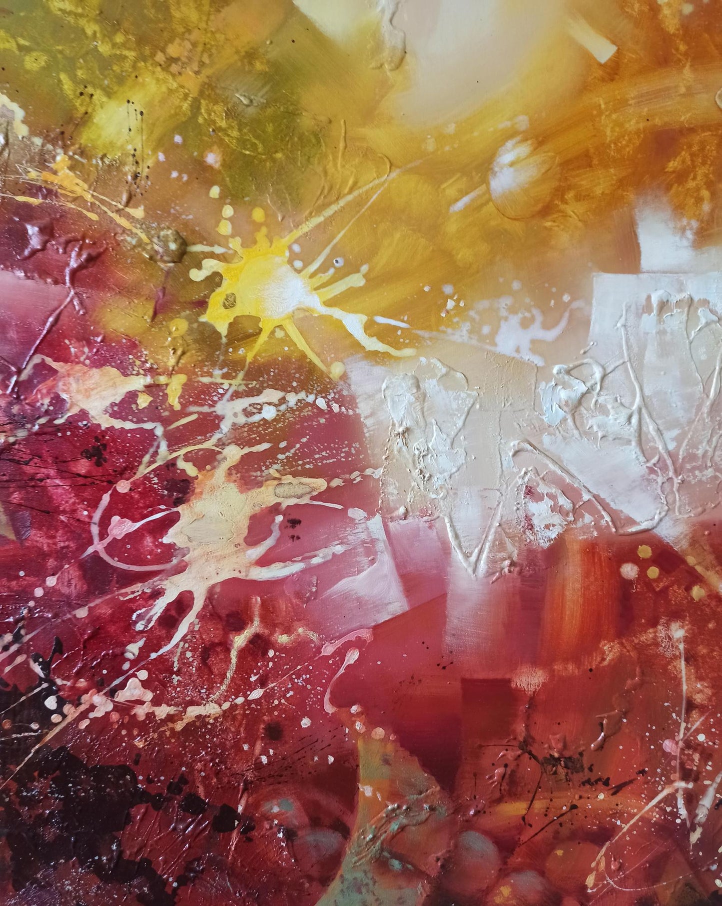 Abstract oil painting Awakening Anatoly Tarabanov