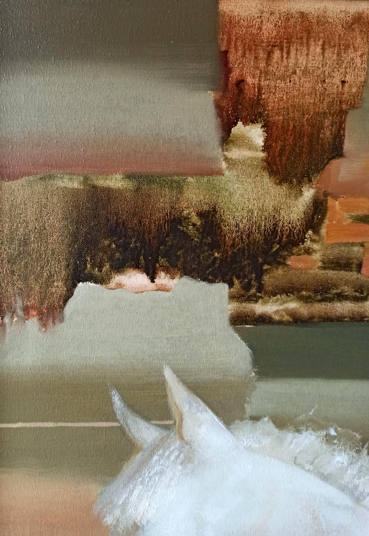 Abstract oil painting Victoria Anatoly Borisovich Tarabanov