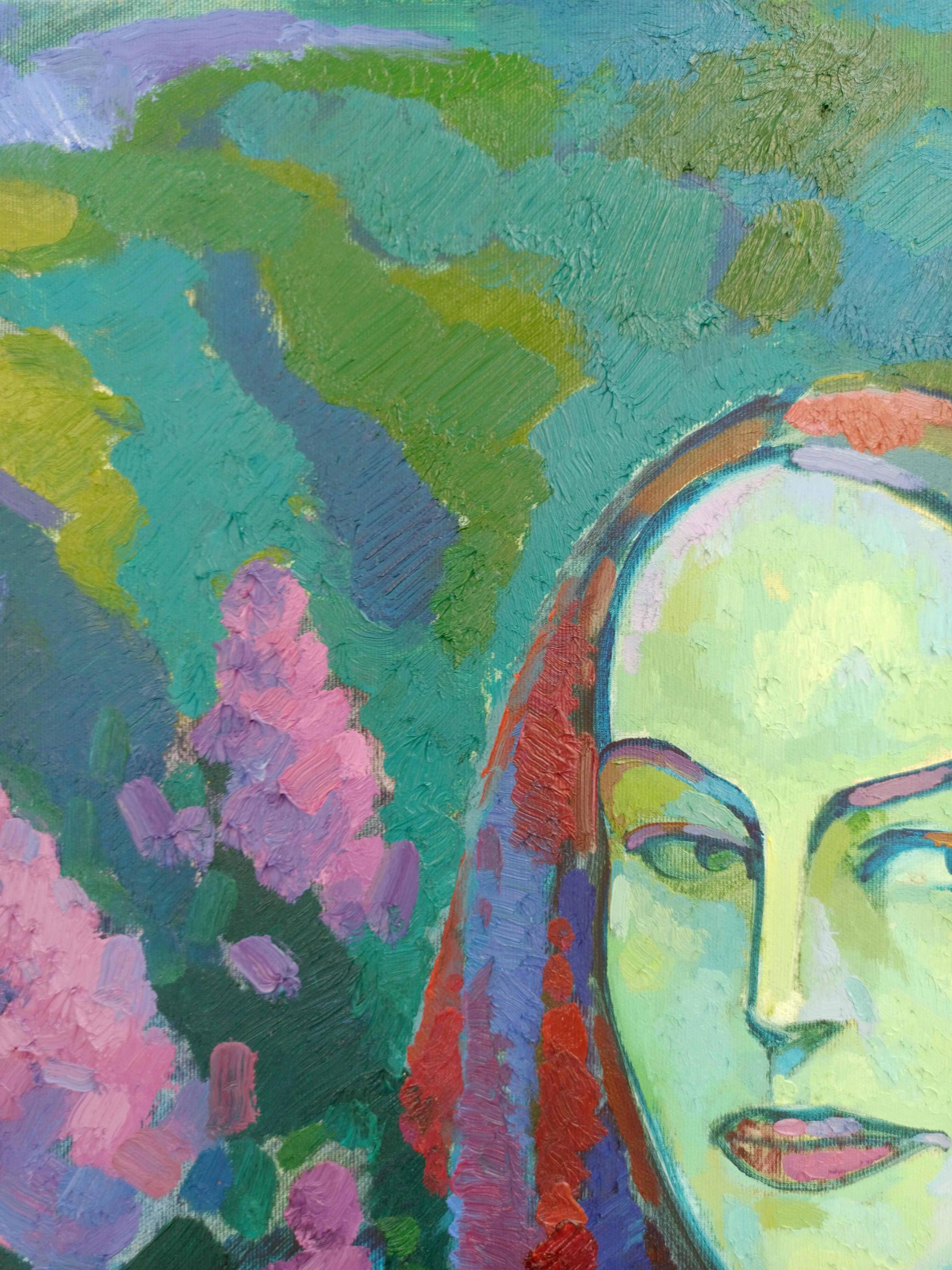 oil painting girl