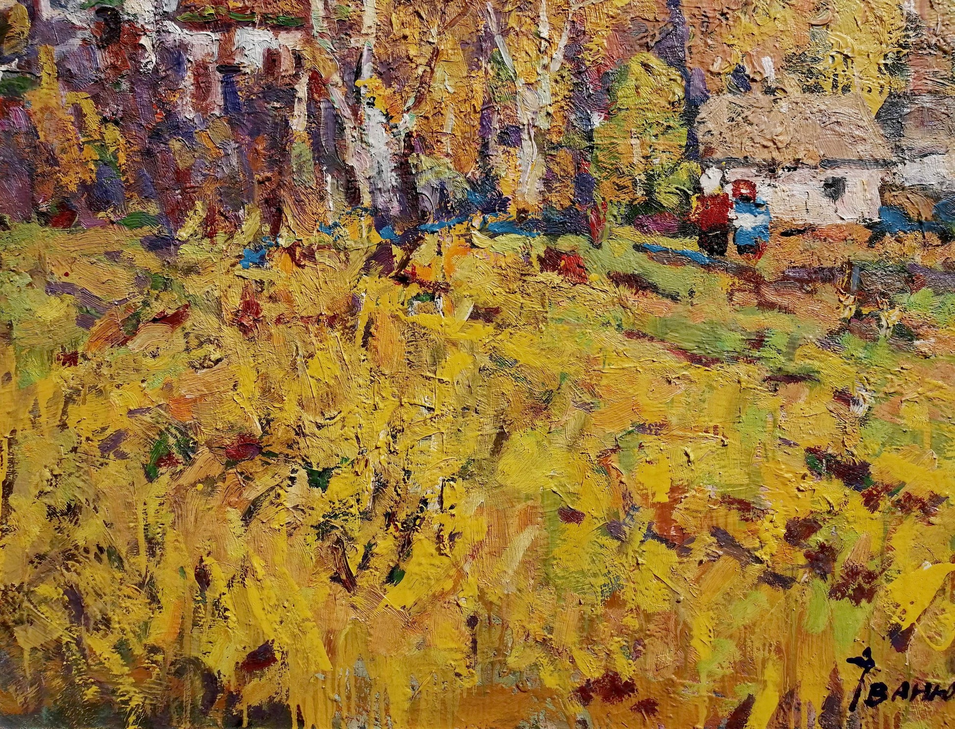 Rural landscape Art