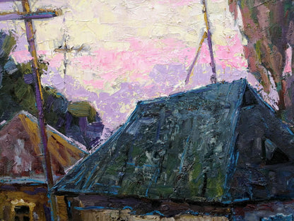 Nature Landscape Village landscape Art