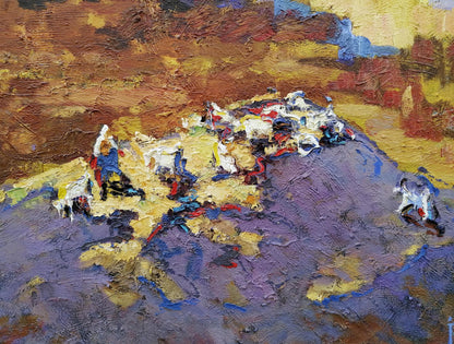 Village landscape Art