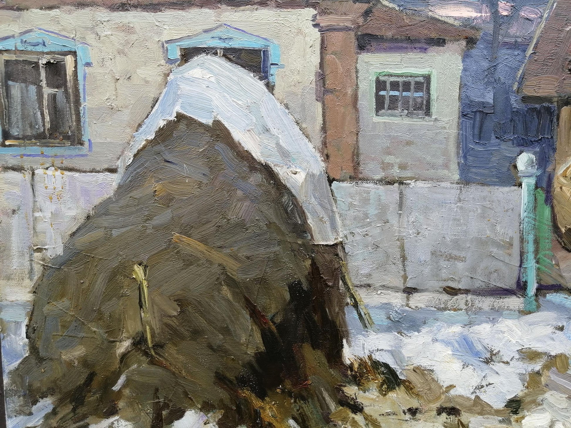 Village landscape Art