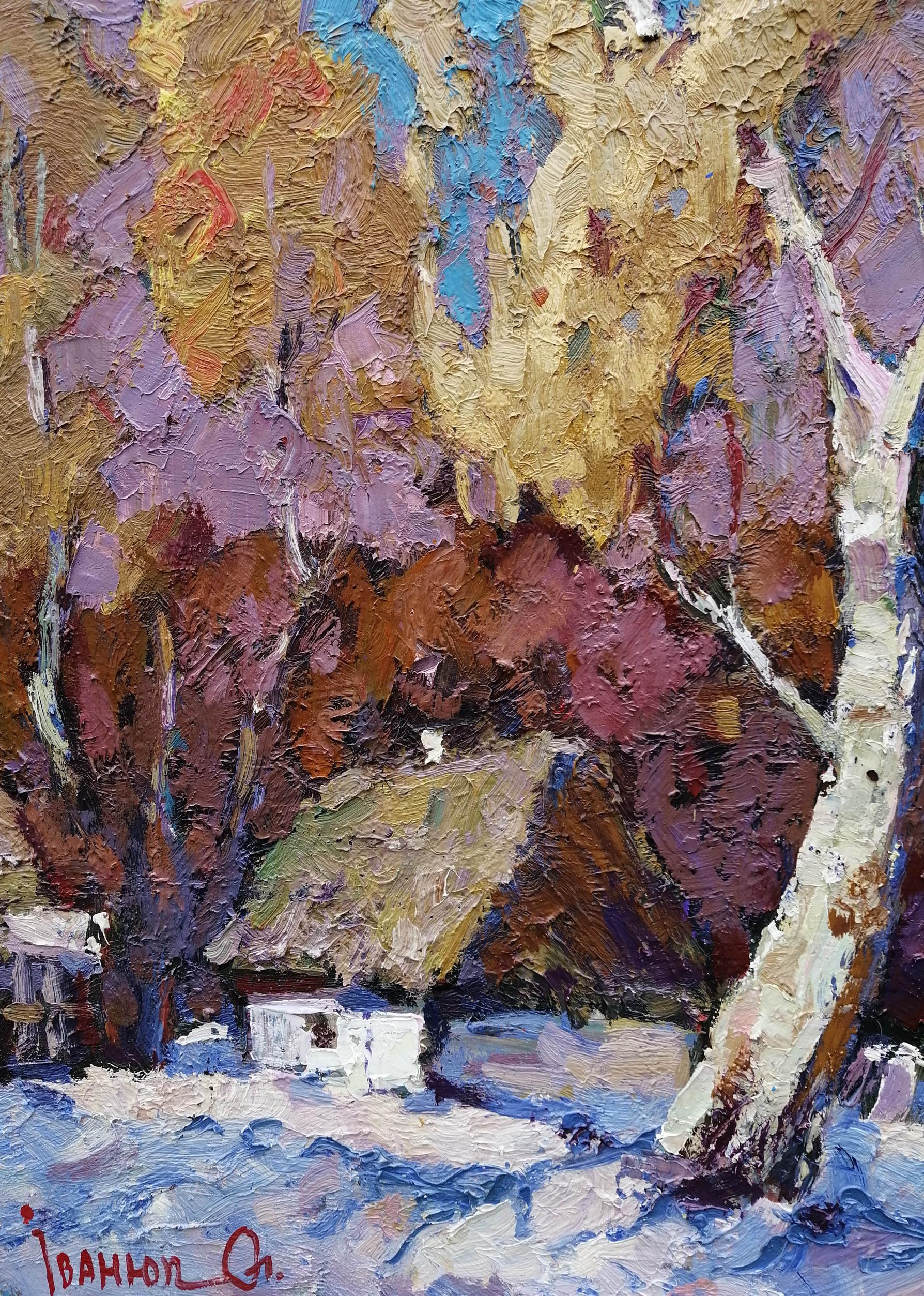 Village landscape Art